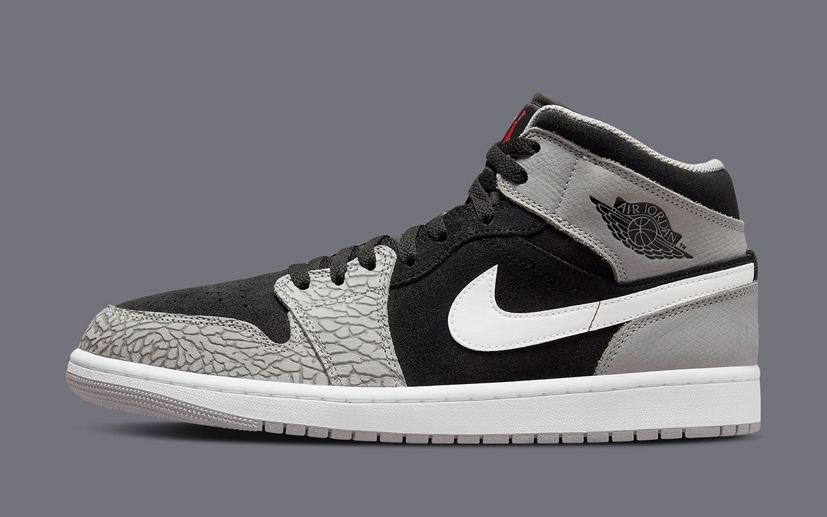 Air Jordan 1 Mid “Elephant Toe” Also Arrives in Adults Sizing