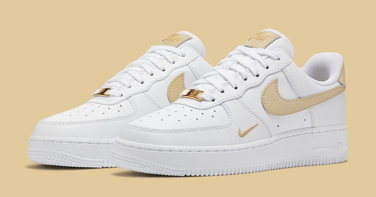 Mini Swoosh Air Force 1 Appears with Rattan Accents | House of Heat°