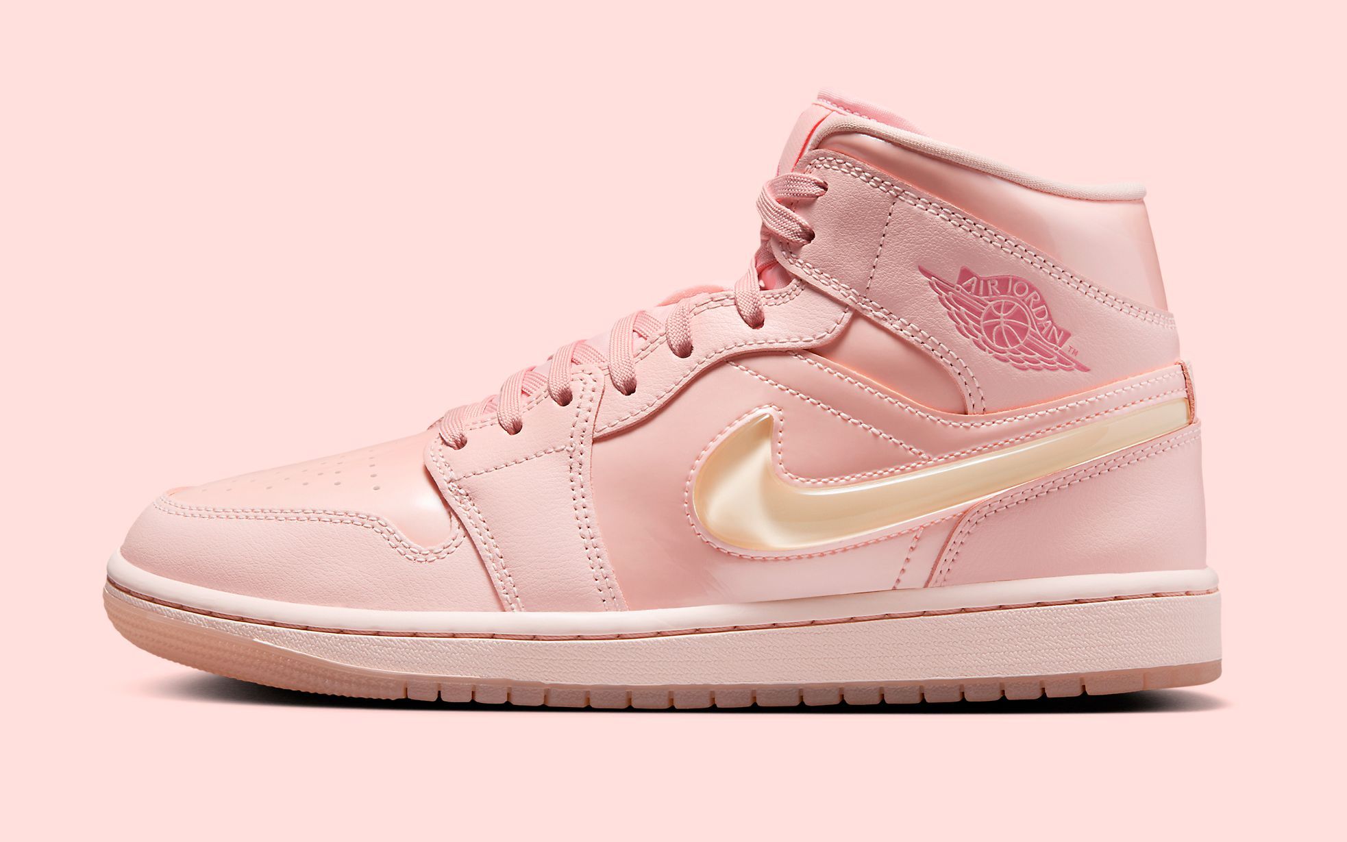 jordan aj 1 mid se pink