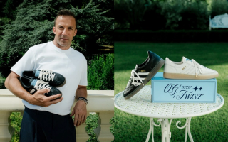 Alessandro Del Piero in BSTN's Adidas Handball Spezial "O.G. with A Twist" campaign.