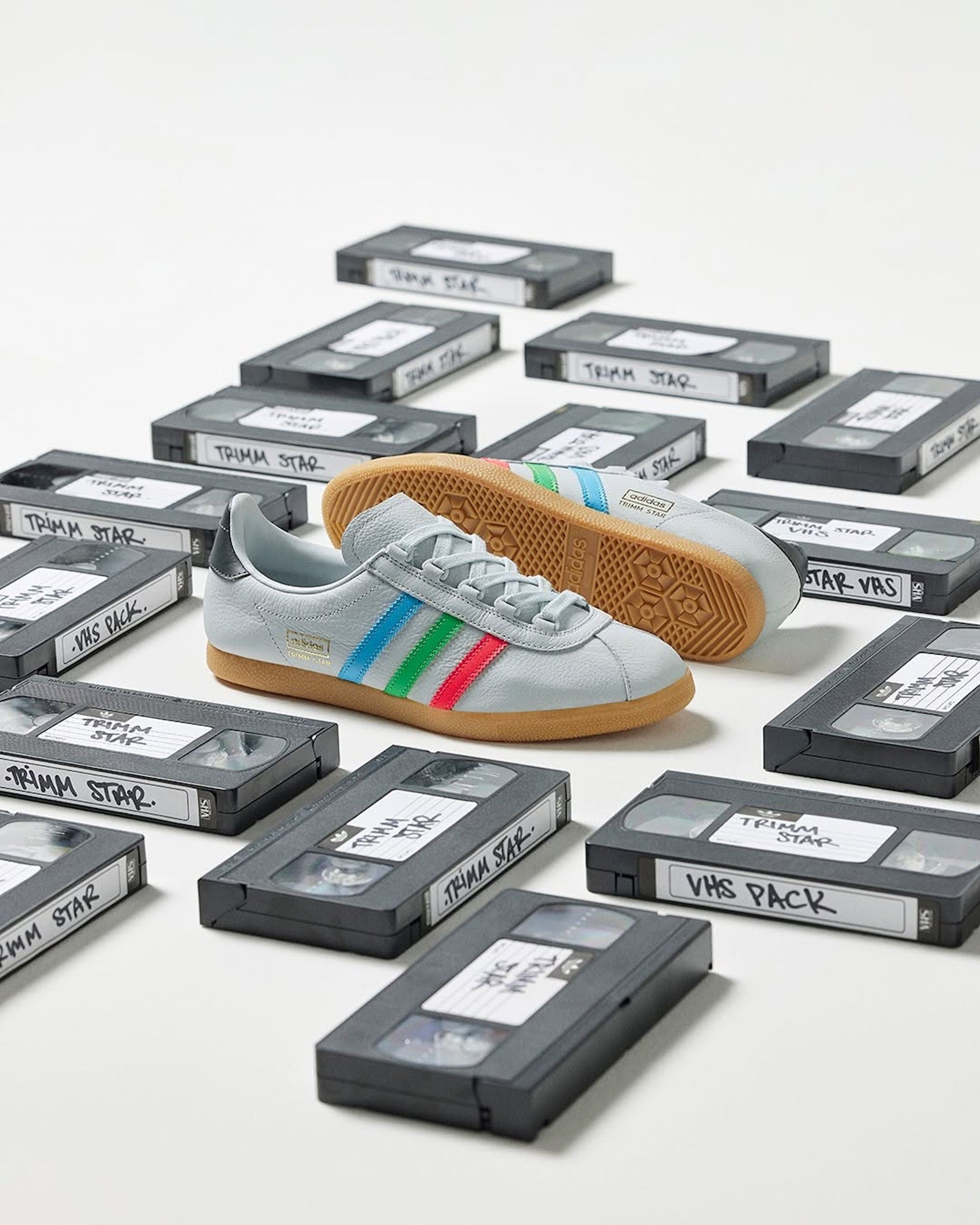 adidas x size? ☆ Trimm Star ‘VHS’ The size? x Adidas Trimm Star 