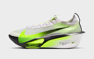Nike AlphaFly 3 "White/Volt" (SKU: IR1817-100).