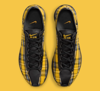 Nike Air Superfly "Black/Yellow Ochre" (Plaid, Clueless, SKU: IR5594-900). Photo via Nike.