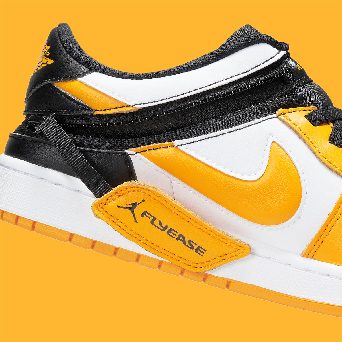 Official Images // Air Jordan 1 Low FlyEase “University Gold  display picture 1