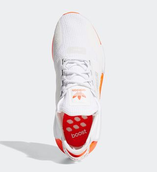 adidas nmd r1 v2 white orange fx3902 4