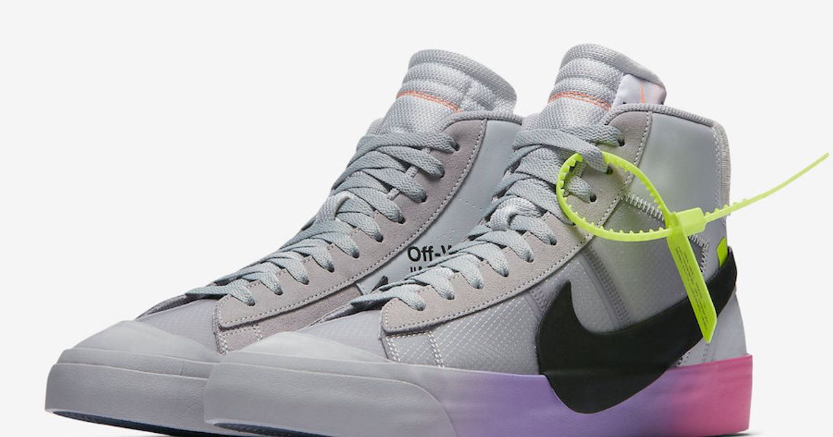 off white blazer serena