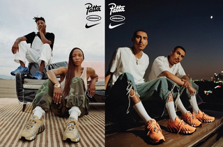 Three of the four Patta x Nike Air Max Dn8 collaborations.