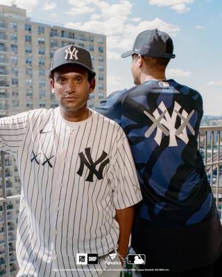 KAWS x MLB New York Yankees Collection. Photo via Complex & Fanatics.
