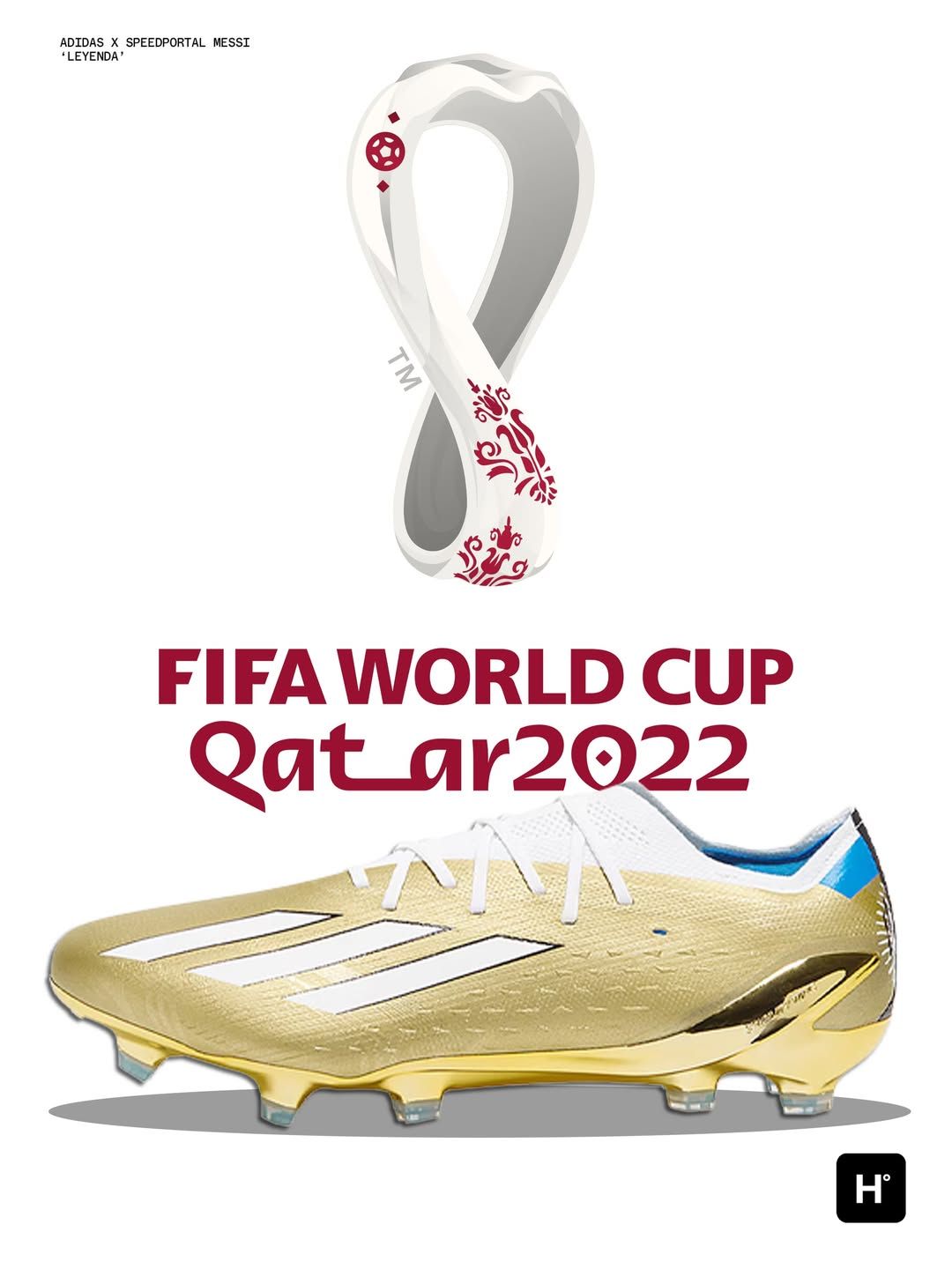 adidas X Speedportal Messi "Leyenda" 2022 World Cup™ Football Boots.