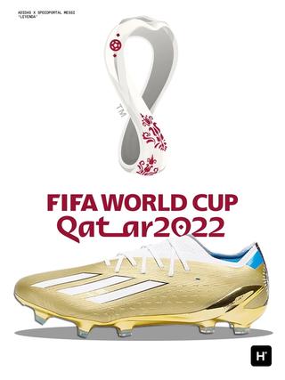 adidas X Speedportal Messi "Leyenda" 2022 World Cup™ Football Boots.