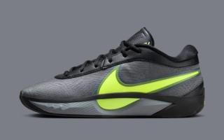 The Nike Zoom Freak 6 Gears Up in Black, Cool Grey, and Volt