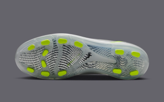 Nike Cryoshot "Mercurial Vapor 1" (Chrome/Lime; SKU: IQ8161-001). Photo via Nike.