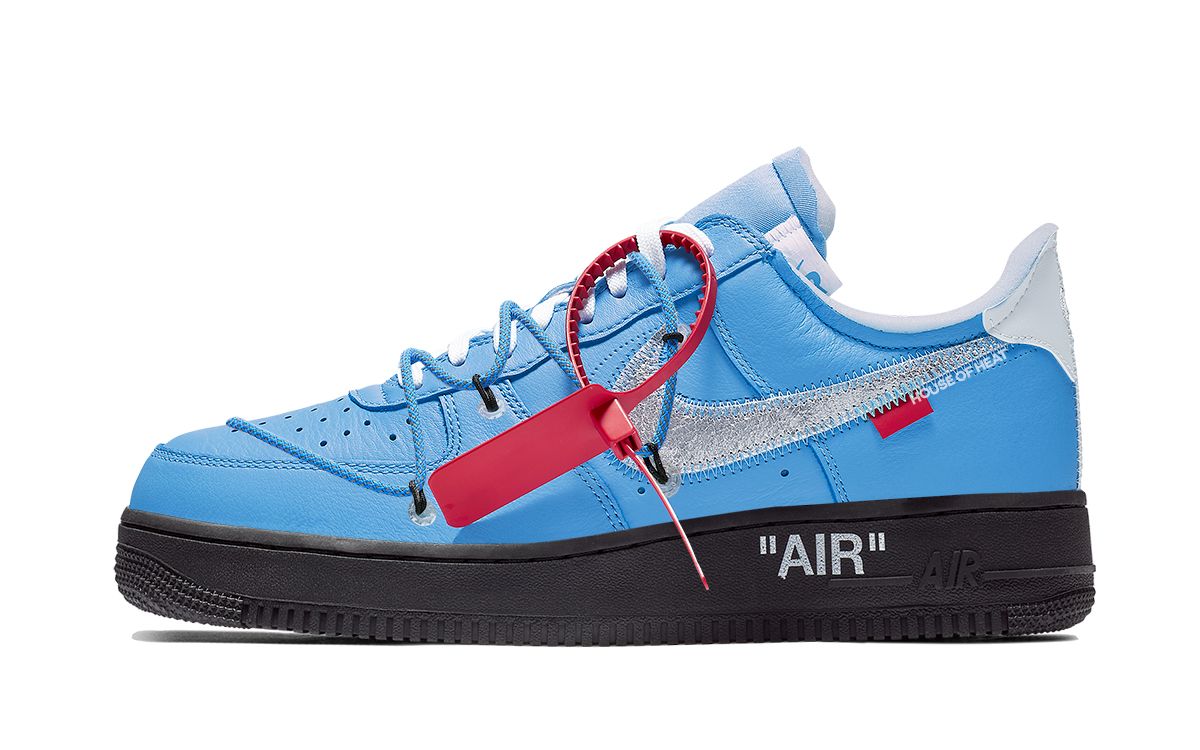 To grader Optagelsesgebyr familie OFF-WHITE x Nike Air Force 1 Low “Blue/Black” Rumored for August Release |  House of Heat°