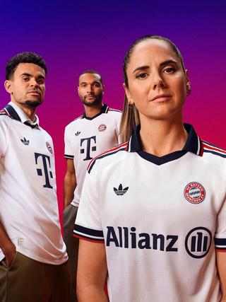 Bayern Munich 26/27 Away Jersey. Photo via adidas.