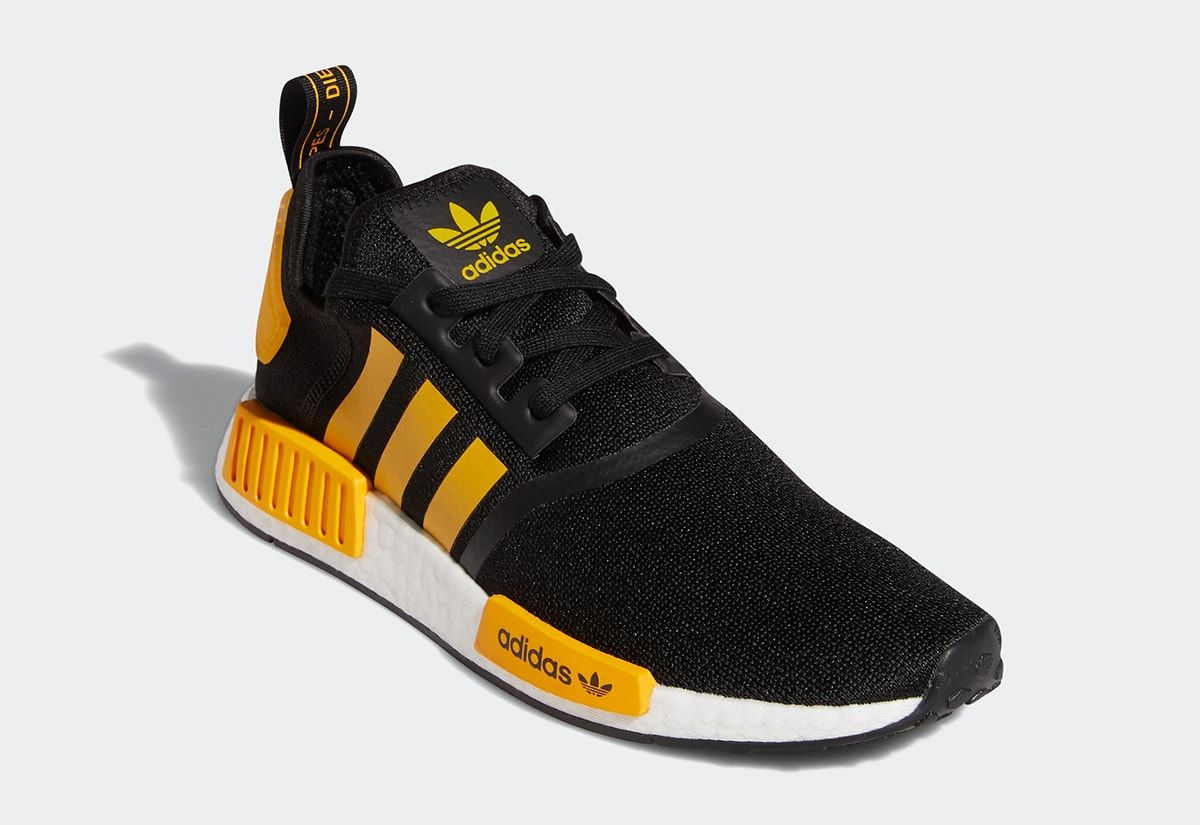 Nmd r1 clearance yellow black