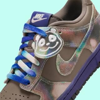 This Kids Nike Dunk Low “Panda” Mixes Suede, Color, and Fun