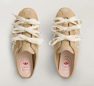 Simone Rocha x adidas Japan Slip-On "Magic Beige" (SKU: KJ5251). Photo via adidas.