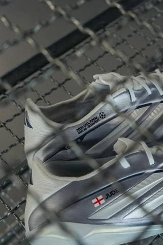 Declan Rice's personalized adidas Copa Pure 4. Photo via adidas.