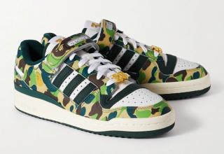 BAPE Continues Their 30th Anniversary Celebration With Two adidas Forum Lows