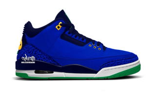Speculative mock-up of a Brazil-reminiscent Air Jordan 3 retro.
