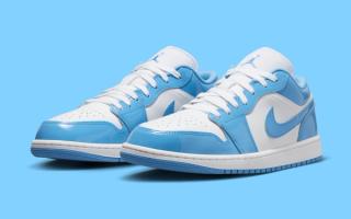 The Air Jordan 1 Low "Legend Blue" Lands Holiday 2024