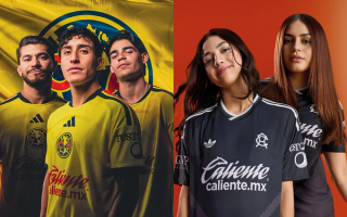 Campaign visuals for Club América's 2026/27 Home & Away jersyes by adidas.