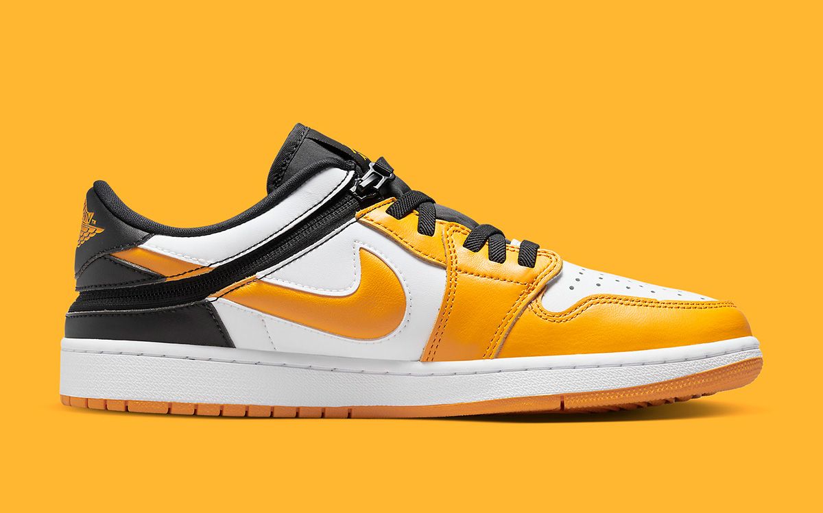 Official Images Air Jordan 1 Low FlyEase University Gold