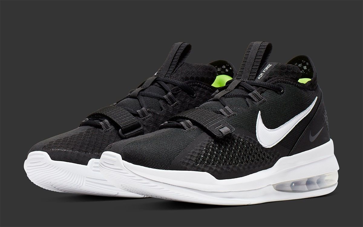 nike air force max low black