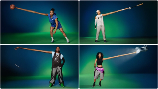 Azzi Fudd, Aaron Judge, Rema & Teyana Taylor in Jordan Brand's "Greatness is Never Out of Reach" Campaign. Photos via Nike.