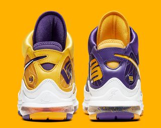 nike lebron 7 media day lakers mismatch cw2300 500 release date info 5
