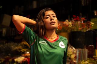 Mexico 2002 Home Jersey Reissue by Atlética (green). Photo via Atlética/MARGO STUDIO.