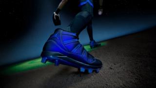 Space Jam x Air Jordan 11 MCS "Magic Ball" Baseball Cleats. Photo via Nike.