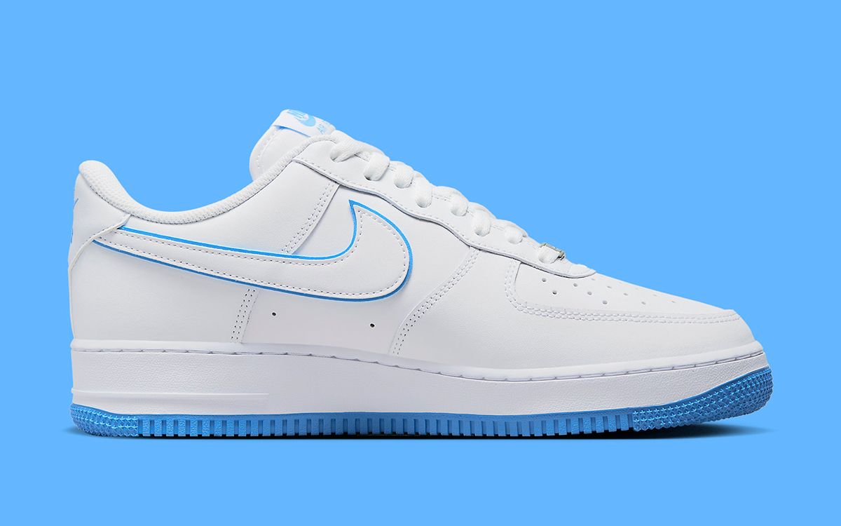 Available Now // Nike Air Force 1 Low “White/University Blue”