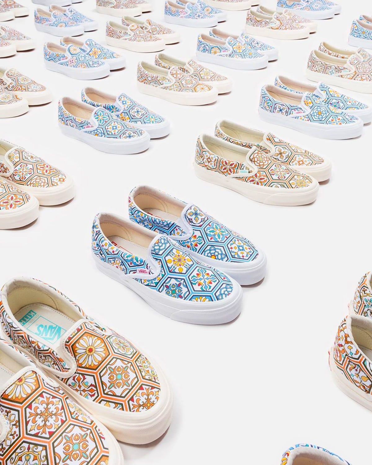 KITH x Vans Slip-On Arrives Infused with Moroccan Tile Inspiration 