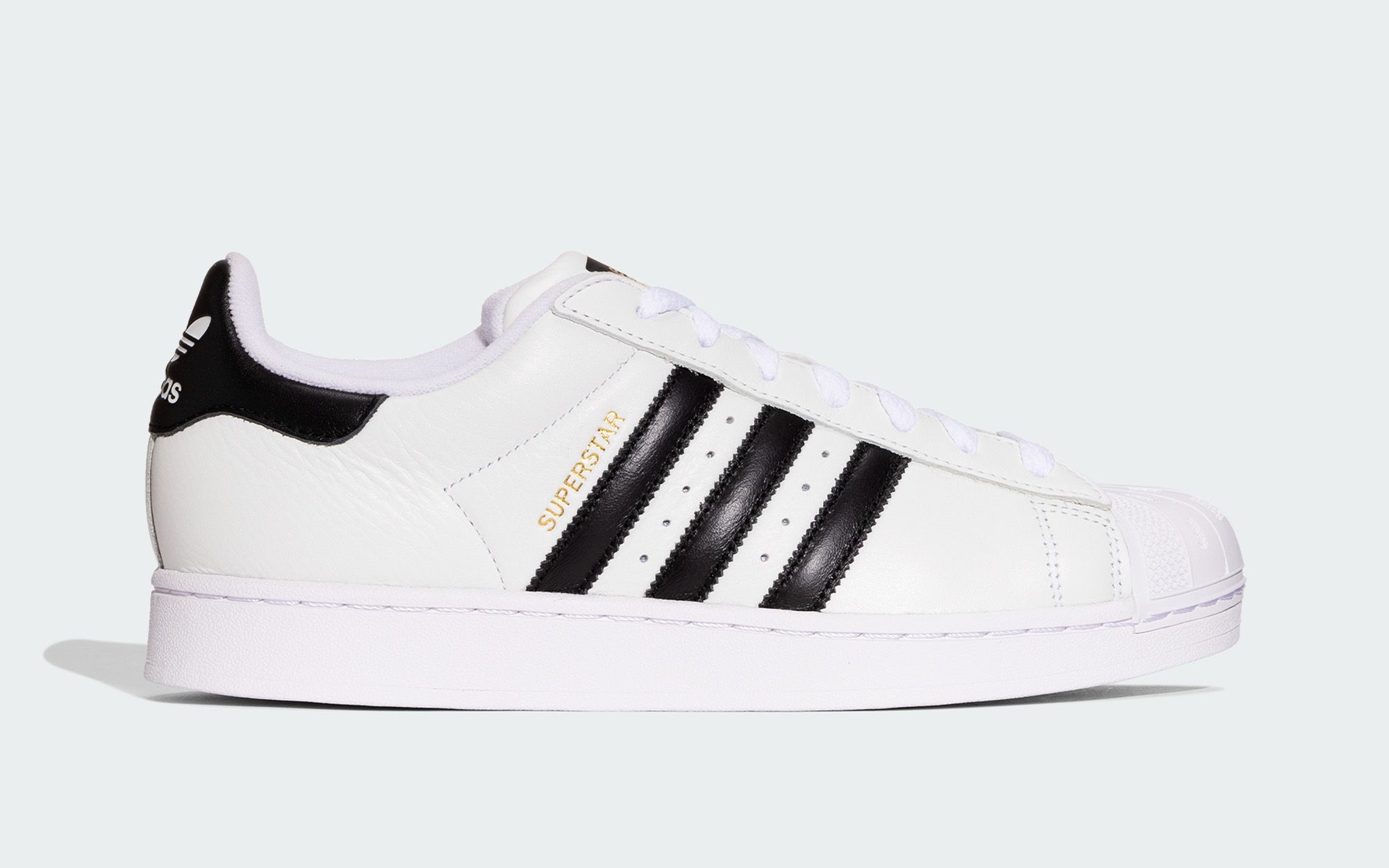 adidas Superstar II Elastic Lace Shoes Kids - White | Free