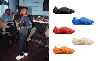 Halo Epps and the 3D-printed Zellerfeld Halo 1 laceless shoe.