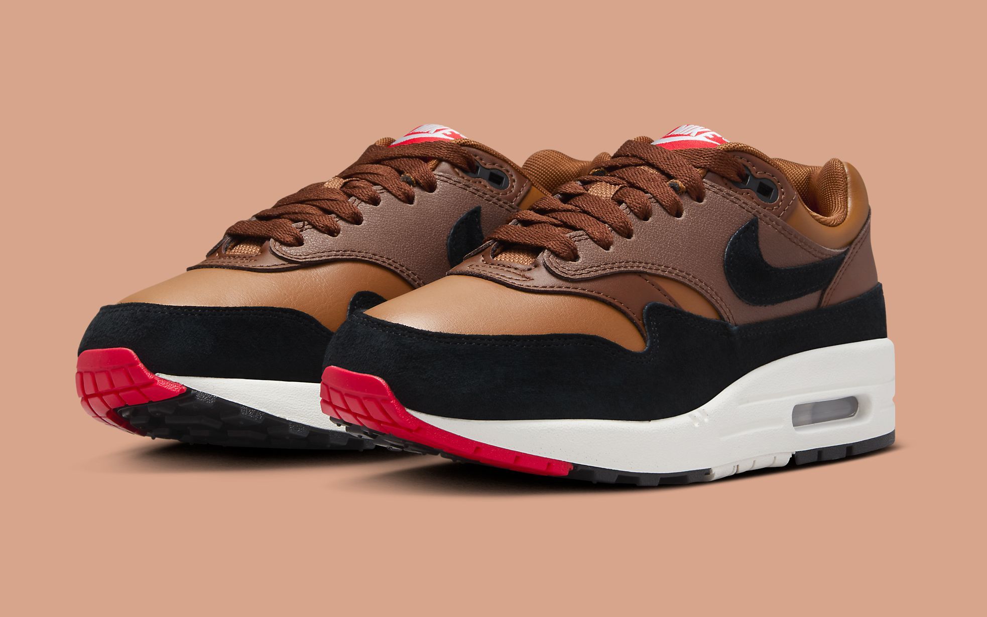 Nike Air Max 1 SC Cacao Wow – Puffer Reds