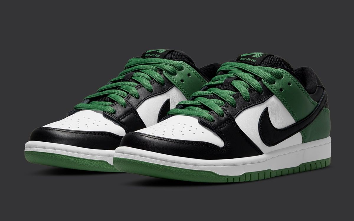 無料引換券が当たる Nike SB Dunk Low Classic Green - 靴