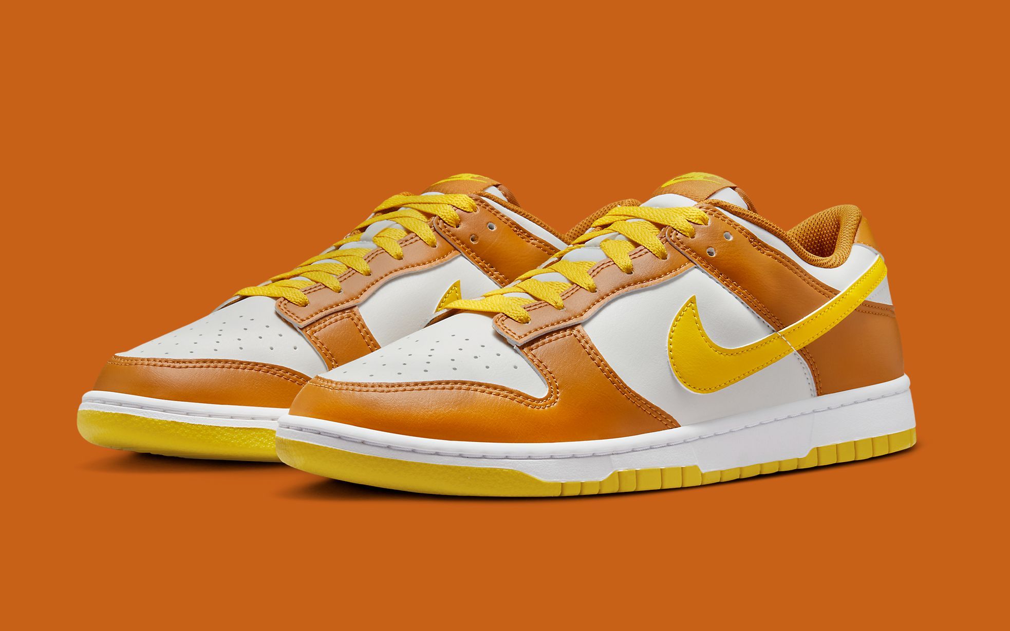 Nike Dunk Low Gets Autumn Ready in Burnt Orange and Yellow | House