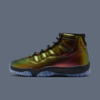 Women's Air Jordan 11 "Magic Ball" (Space Jam; SKU: IZ1800-200). Photo via Nike.