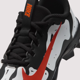 Ja'Marr Chase x Nike Vapor Pro "Skeleton" U.S. Football Cleats (Big Kids'; SKU: IX6993-001). Photo via Nike.