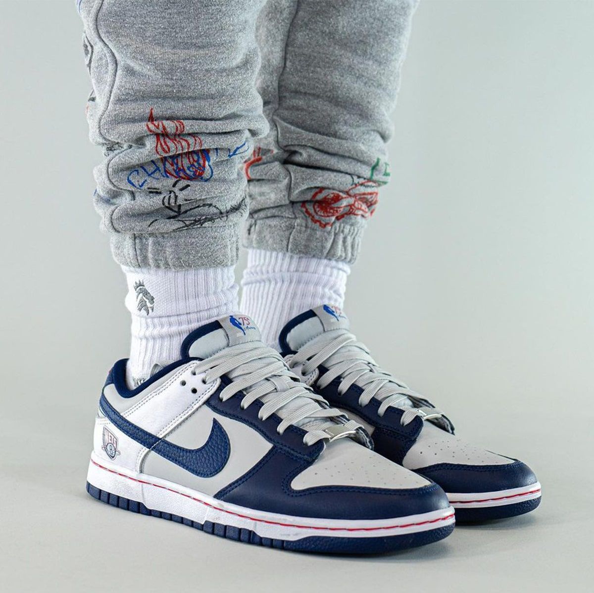 On-Foot Looks at the NBA 75th Anniversary x Nike Dunk Low