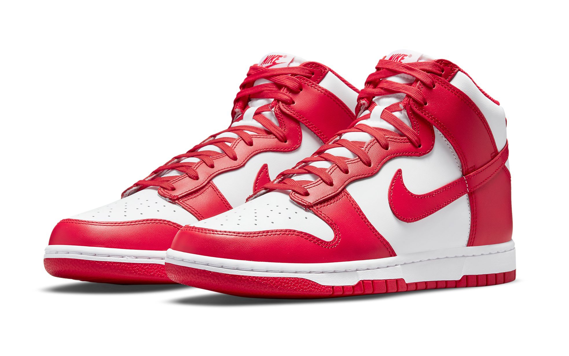 Nike Dunk High GS Championship White / University Red - May