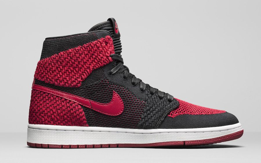 Nike air jordan 1 flyknit bred sale