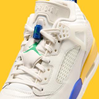 Jordan Spizike Low "Brazil" (SKU: FQ1759-112). Photo via Nike.