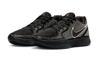 Nike Ja 2 "Black Label" Shines with Rhinestone-Covered Finish