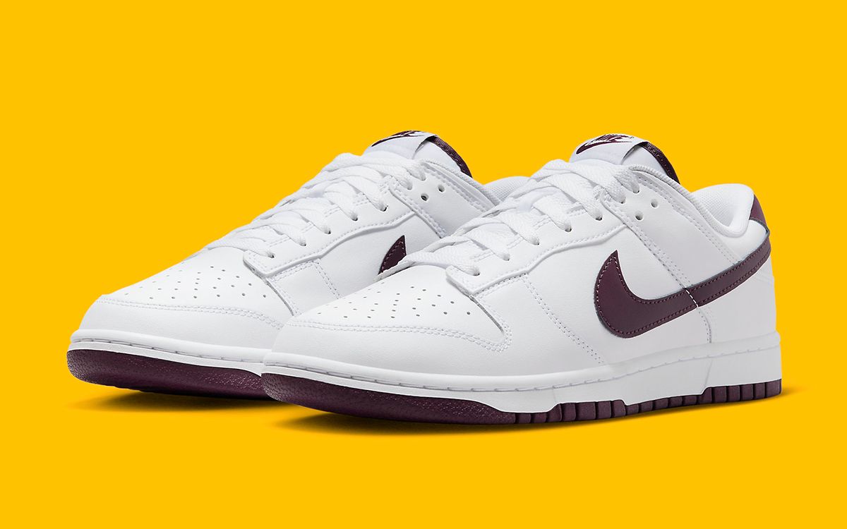 Official Images // Nike Dunk Low “Night Maroon” | House of Heat°