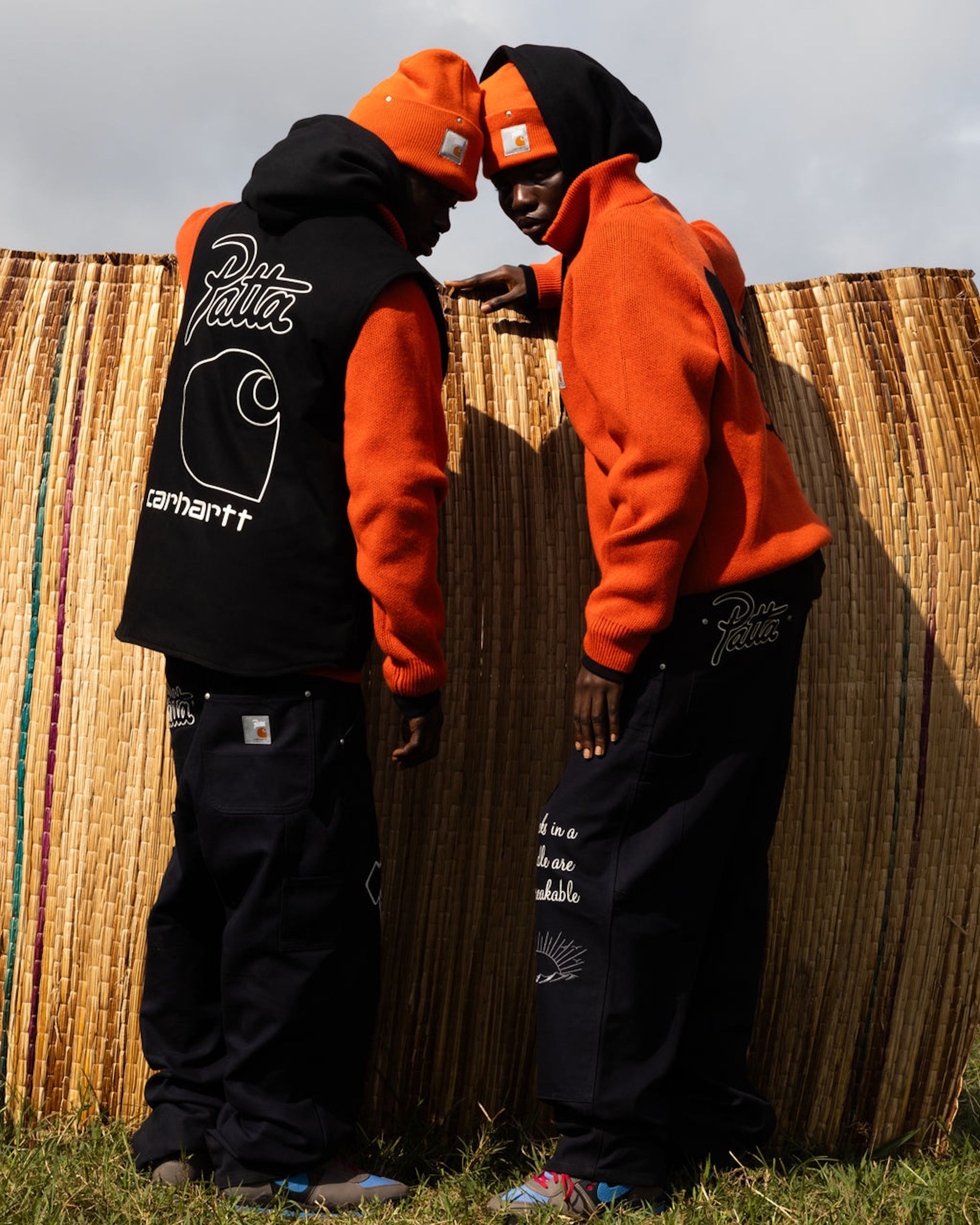 Campaign photo for the Patta x Carhartt WIP Fall 2026 Collection.
