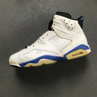 Original Air Jordan 6 "Sport Blue" ("September Blue") release from 1991. Photo via ISS Archives.