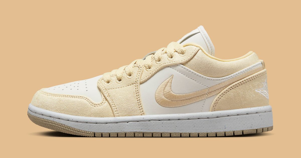 Available Now // Air Jordan 1 Low “Tan Canvas” | House of Heat°